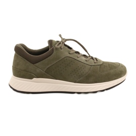 Sapatos Ecco Exostride M 83531411559 cáqui verde Sapatos Ecco Exostride M 83531411559 cáqui verde