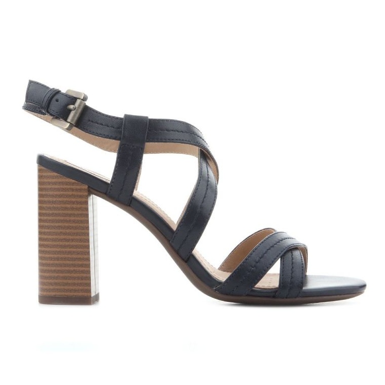 Sandálias Clássicas Pretas Geox D Audalies HSA D824WA 000TU C4002 preto