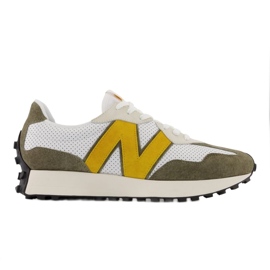 Tênis New Balance M MS327PO branco marrom