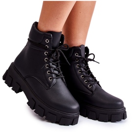 PA1 Botas pretas femininas Warm Flavin preto PA1 Botas pretas femininas Warm Flavin preto