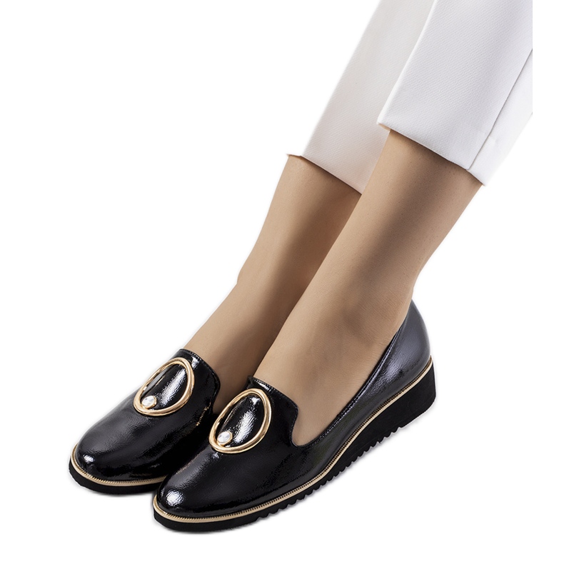 Tênis Kadyro lacado preto