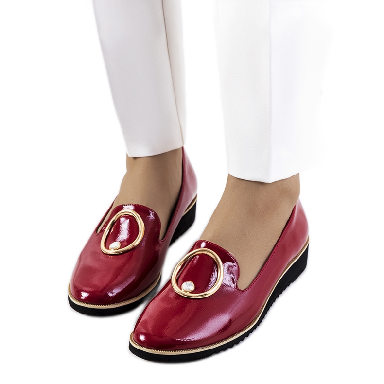 Tênis Kadyro lacado vermelho