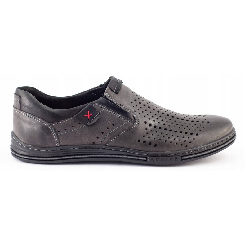 Polbut Brogues masculino 401 verão cinza