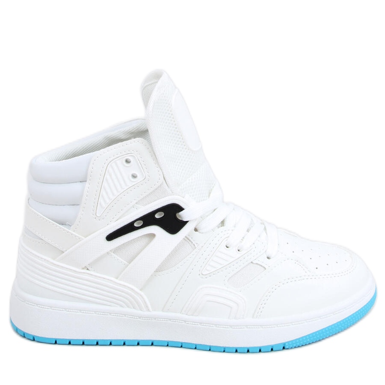 Tênis cano alto Pall White branco multicolorido