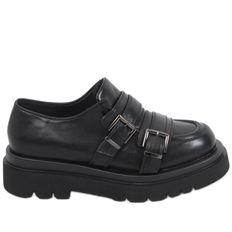 Mocassins femininos Atena Black preto