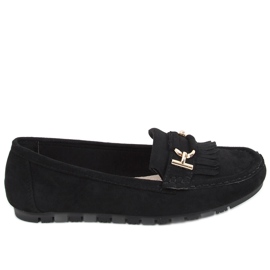 Mocassins femininos Leif Black preto