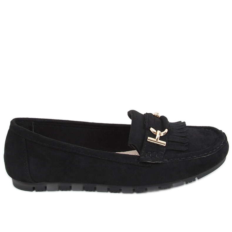 Mocassins femininos Leif Black preto