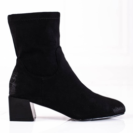 T.Sokolski Botas femininas por T. Sokolski, slip-on preta preto