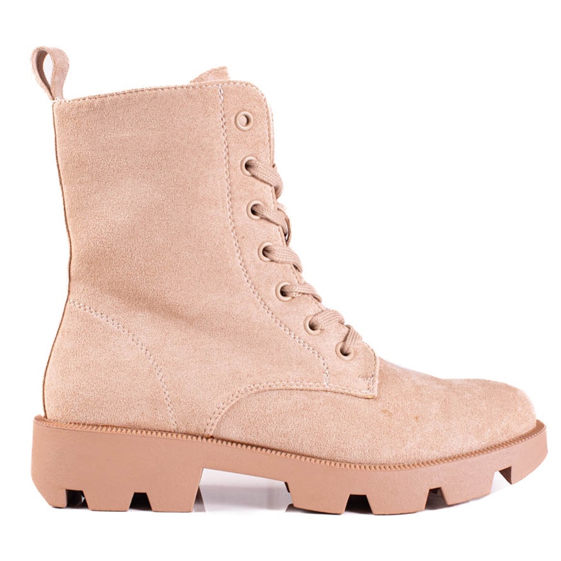 Bolsas femininas de camurça Shelovet, bege