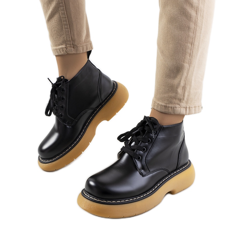 Botas pretas da Redelek preto