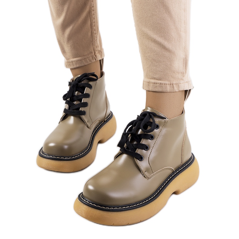 Botas verdes da Redelek