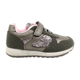 American Club ES40 Grey-Silver Sapatos esportivos infantis cinza