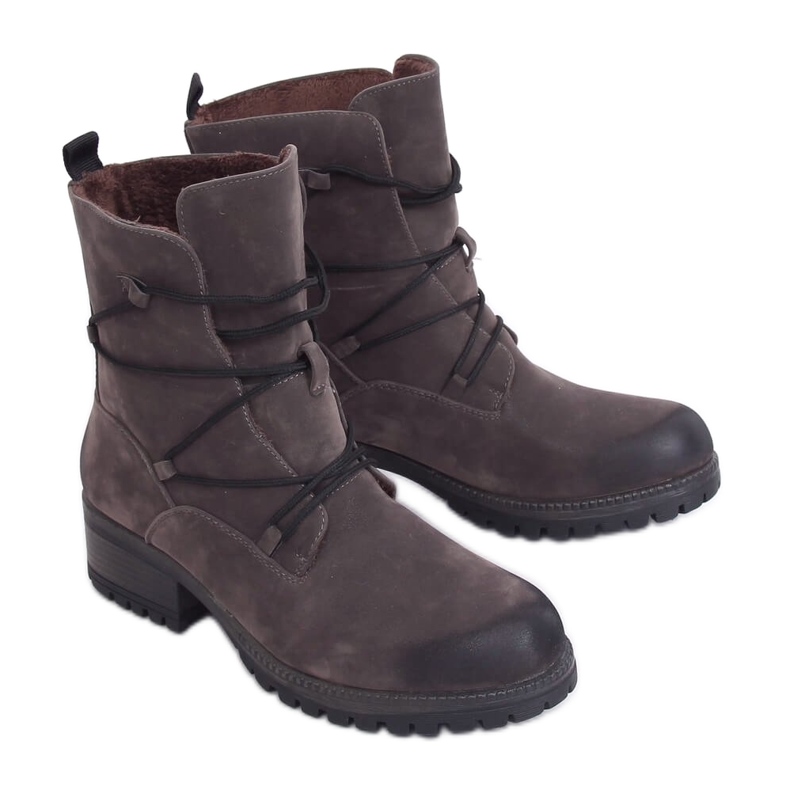 Botas no protetor Harbour Gris cinza