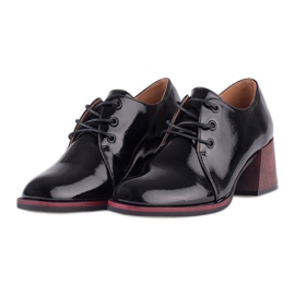 Salto alto lacado Vinceza preto