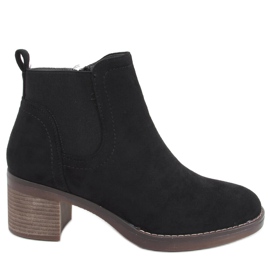 Botas de salto largo Fill Black preto