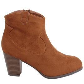 Desfazer botas de cowboy camelo marrom