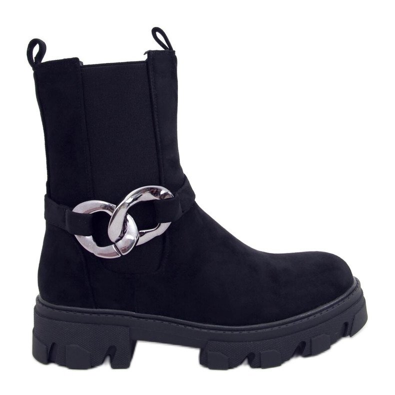 Botas Chelsea com cano Calipso Black preto Botas Chelsea com cano Calipso Black preto