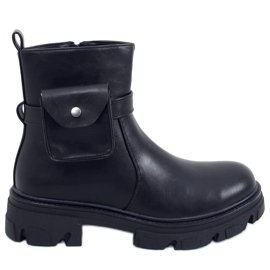 Botas Martel Black com bolsa preto