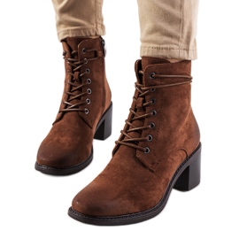 Botas Sanlow castanhas marrom
