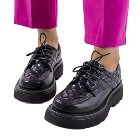 Sapatos Oxford pretos de Godin