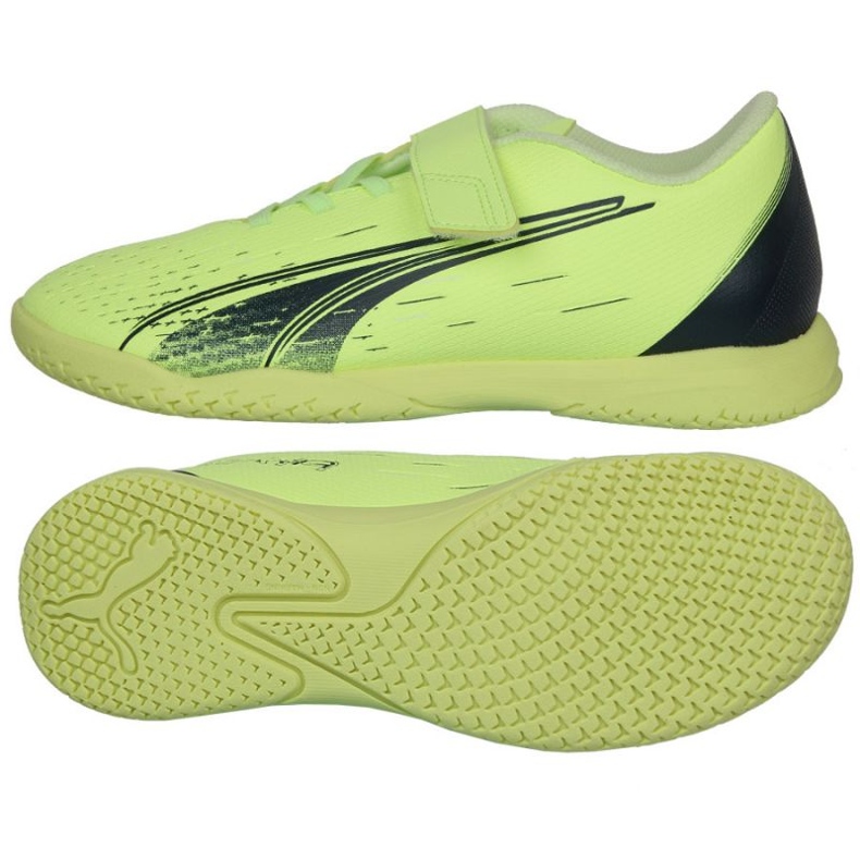 Sapatos Puma Ultra Play It V Jr 106929 01 verde verde