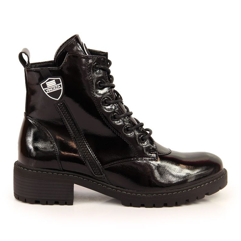 Botas isolantes Vinceza W JAN138A lacado preto
