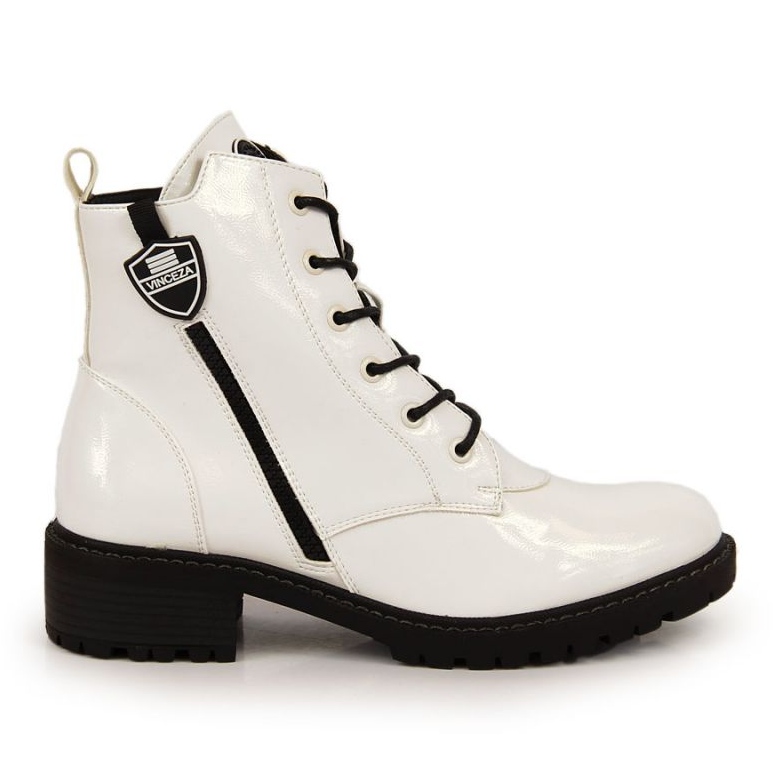 Botas isolantes Vinceza W JAN138B lacado branco