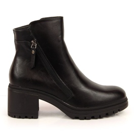 Botas pretas Vinceza W JAN139A preto