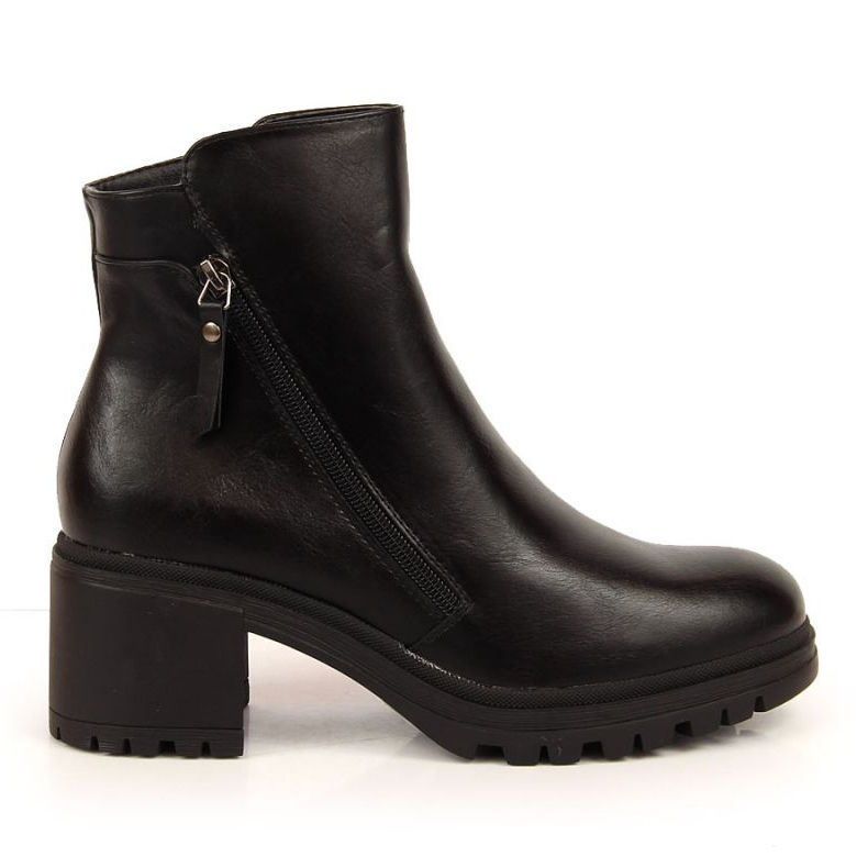 Botas pretas Vinceza W JAN139A preto