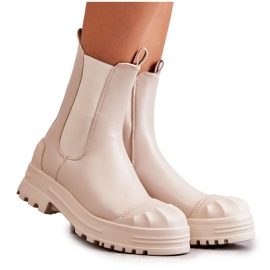 PG1 Botas Bassti Bege Clássicas para Trabalhadores Clássicos PG1 Botas Bassti Bege Clássicas para Trabalhadores Clássicos