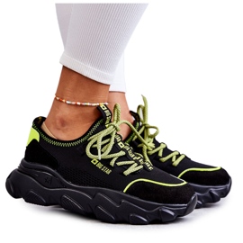 Tênis feminino Memory Foam System Big Star KK274028 Preto