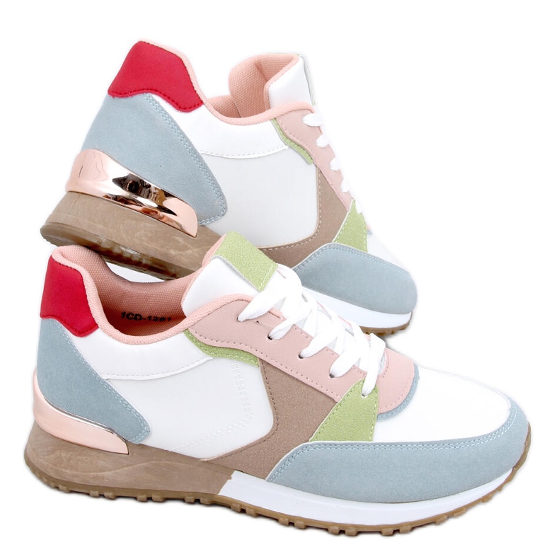 PA1 Tênis feminino Nell Blue branco