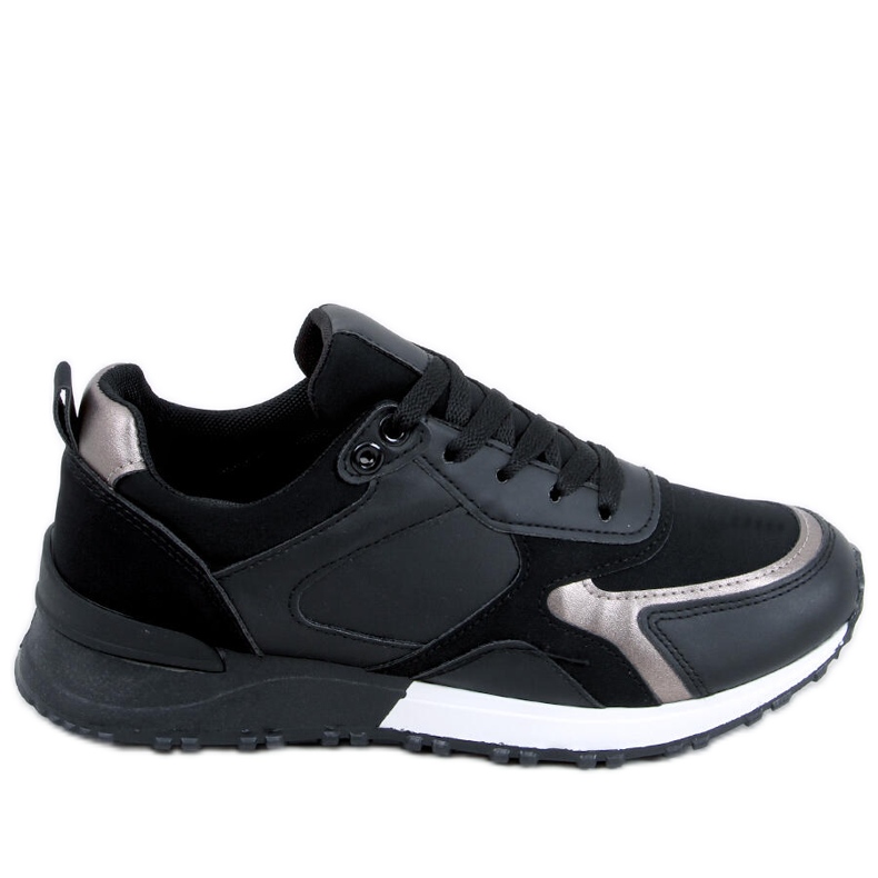 PA1 Tênis esportivo feminino Midge Black preto
