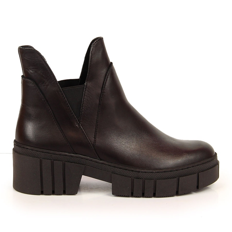 Botas pretas para mulher Botas Chelsea Dolce Pietro preto