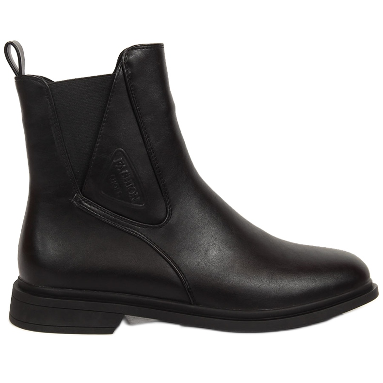 Vinceza Botas pretas pretas Filippo Jodhpur para mulher preto