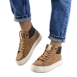 Tênis com isolamento marrom Big Star II274145 castanho