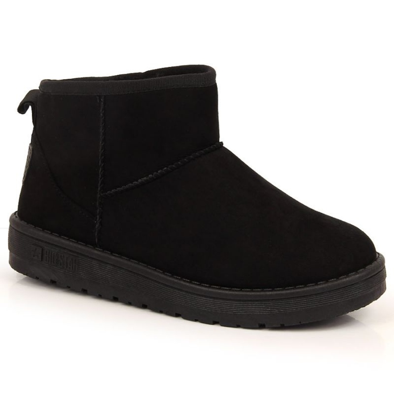 Botas de neve pretas na plataforma Big Star W INT1749A preto