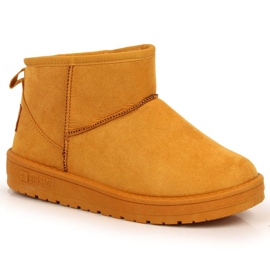 Botas de neve na plataforma camelo Big Star INT1749B marrom