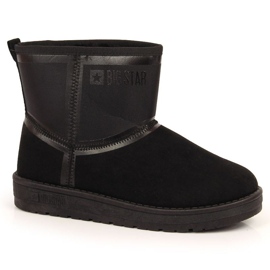 Botas de neve pretas na plataforma Big Star W INT1751B preto
