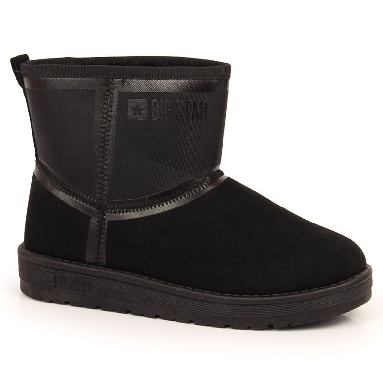 Botas de neve pretas na plataforma Big Star W INT1751B preto