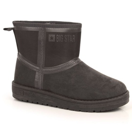 Botas de neve cinza na plataforma Big Star W INT1751C