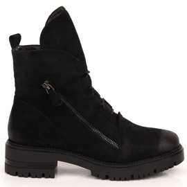 Botas com zíper isolado Potocki W WOL94A preto
