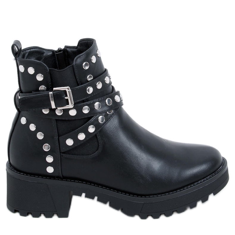 Botas com tachas Hurt Black preto Botas com tachas Hurt Black preto