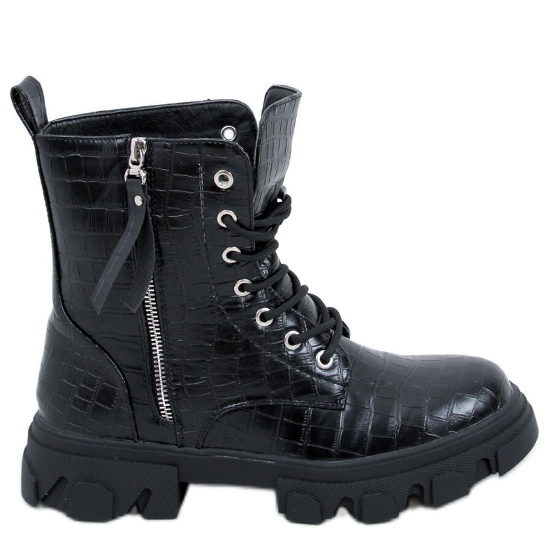 PA1 Botas com cadarço Will Black preto PA1 Botas com cadarço Will Black preto