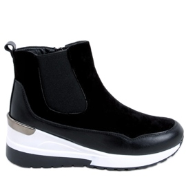 Botas de cunha Byers Negro preto Botas de cunha Byers Negro preto