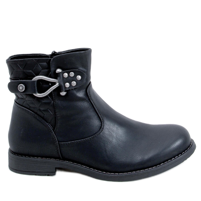 PA1 Botas femininas Dustin Black preto