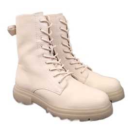 Botas de mulher eVento botins bege