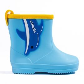Botas baixas Shelovet para menino com golfinho azul