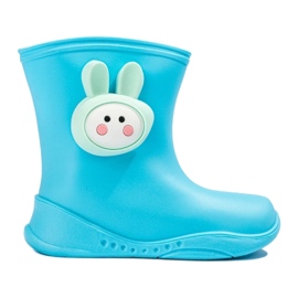 Botas Wellington azuis de menino azul