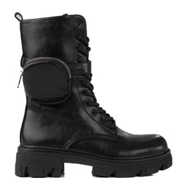 Bolsas femininas negras com bolso preto